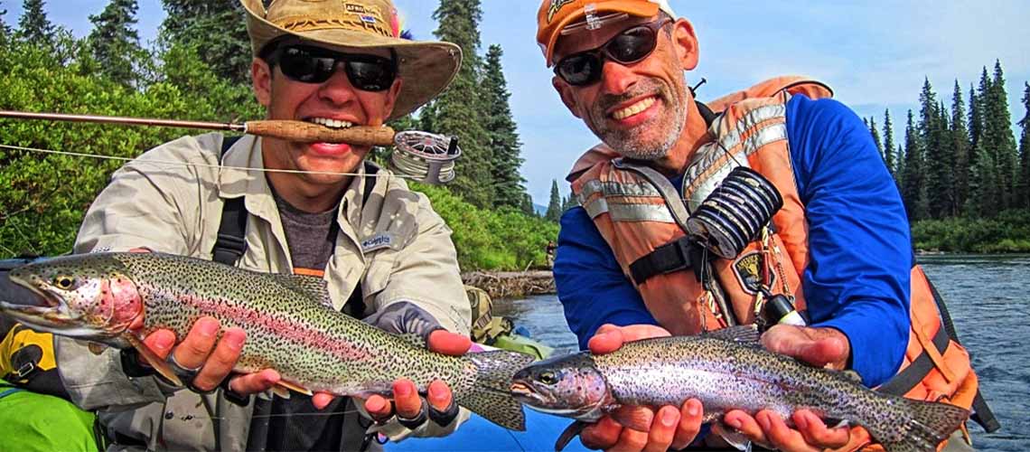Alaska rainbow trout river fishing trips