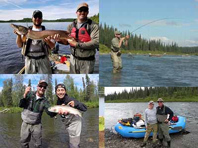 Alaska trout pike float special fishing package