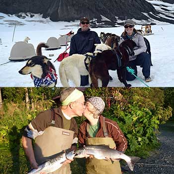 Fishing and adventuring for couples in Alaska
