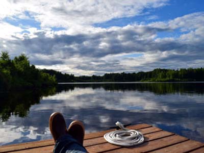 Retreat to Alaska remote wilderness amidst the Covid pandemic