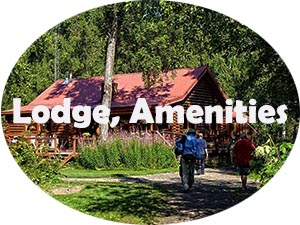 Our Alaska wilderness lodge, accommodations and amenities