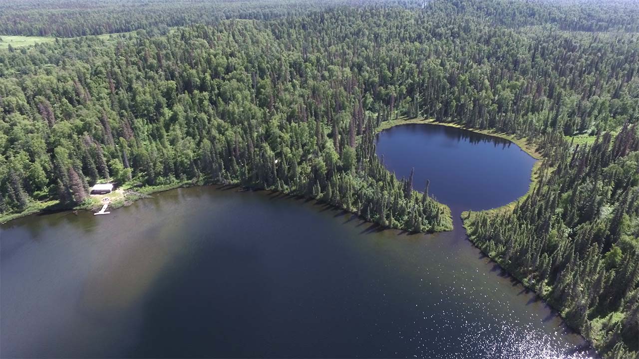 Alaska remote outpost glamping, fishing cabin