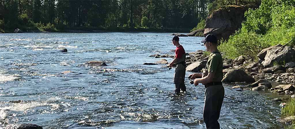 Alaska river trip planner to Lake Creek.