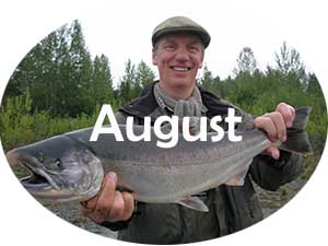 August fishing trips and custom vacations
