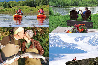 Couples Alaska adventures and vacation packages