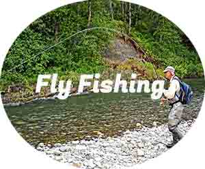 Fly fishing in Alaska