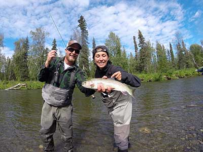 June Alaska fishing lodge packages and planner