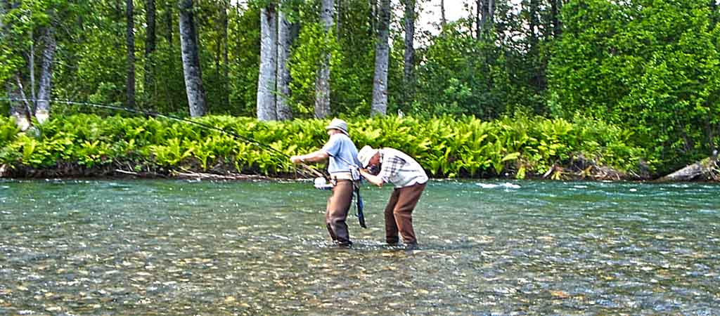 Alaska fishing memories on Lake Creek