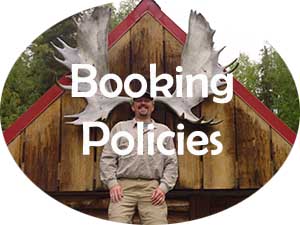 booking policies for Wilderness Place Lodge