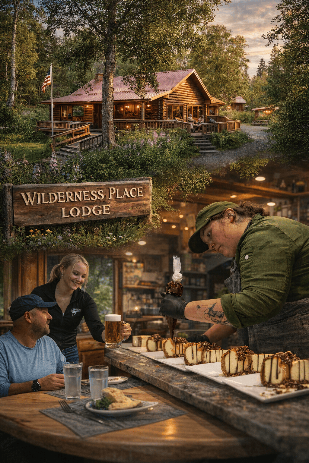 alaska-remote-river-wilderness-lodge - Wilderness Place Lodge Alaska - Wilderness Place Lodge Alaska Alaska fishing and remote river wilderness lodge on remote Lake Creek: Wilderness Place Lodge.