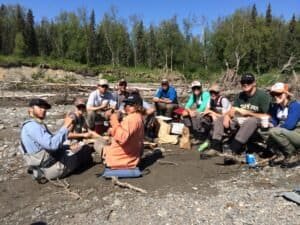 Alaska river lodge guide and hospitality team jobs serving adventurers from around the world.